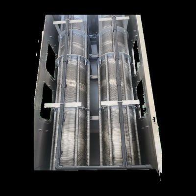 SS304 Screw Type Sludge Dehydrator การบำบัดน้ำเสียแบบทุ่งหญ้าเลี้ยงสัตว์อัตโนมัติ 3m3 / H