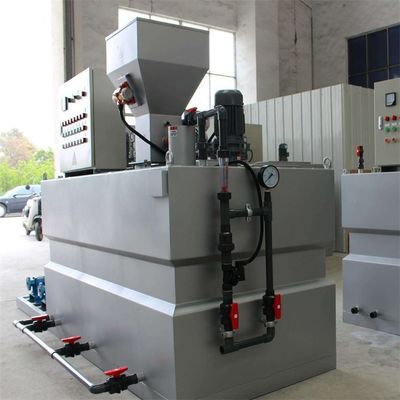 1500L/H แบบบูรณาการอัตโนมัติ Dosing Device PAC/PAM Chlorine Acid Alkali Dosing