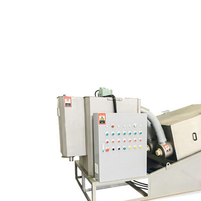 20m3 / H เกลียว Sludge Dewatering Machine ฟาร์มอุปกรณ์บำบัดกากตะกอนมูลสัตว์