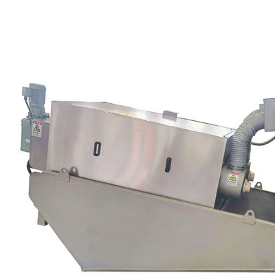 20m3 / H เกลียว Sludge Dewatering Machine ฟาร์มอุปกรณ์บำบัดกากตะกอนมูลสัตว์