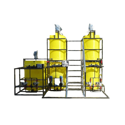 PAC / PAM ระบบจ่ายยาอัตโนมัติ PE Chloric Acid Alkali Dioxide