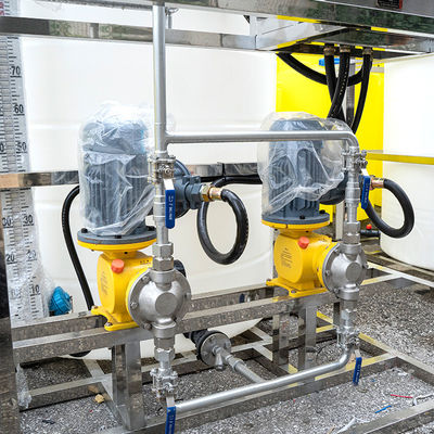 PAC / PAM ระบบจ่ายยาอัตโนมัติ PE Chloric Acid Alkali Dioxide