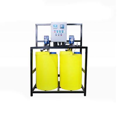 ระบบการจ่ายสารเคมีอัตโนมัติ PE แบบบูรณาการในแนวตั้ง 500L/H