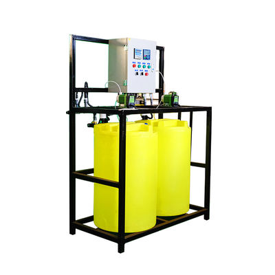 ระบบการจ่ายสารเคมีอัตโนมัติ PE แบบบูรณาการในแนวตั้ง 500L/H