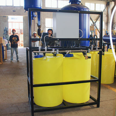ระบบการจ่ายสารเคมีอัตโนมัติ PE แบบบูรณาการในแนวตั้ง 500L/H
