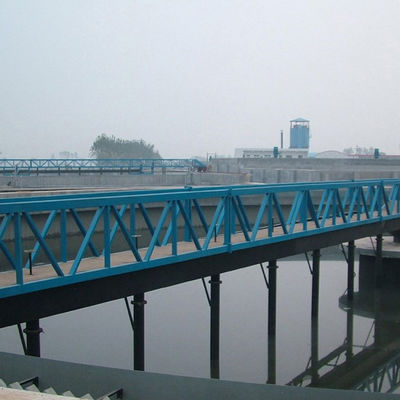 304 เครื่องขูดตะกอนแบบสะพานเหล็กสแตนเลส Air Flotation Tank Mud Scraper