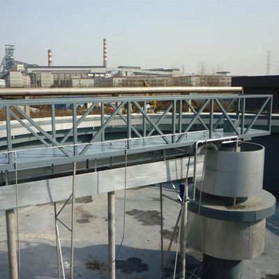 304 เครื่องขูดตะกอนแบบสะพานเหล็กสแตนเลส Air Flotation Tank Mud Scraper