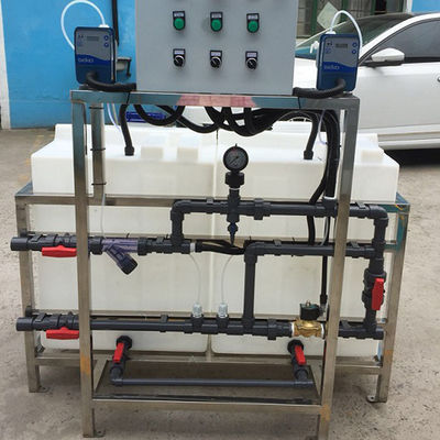 เครื่องจ่ายยาอัตโนมัติแบบบูรณาการ ISO9001 4000L การทำให้เป็นกลางของกรดด่าง
