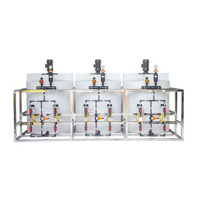 เครื่องตวงยาอัตโนมัติเต็มรูปแบบ 4500L/H ละลายผสมในตัว