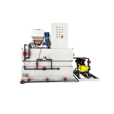 6000L Chemical Dosing Machine Polymer Dosing System 2.2KW สำหรับการบำบัดน้ำเสีย