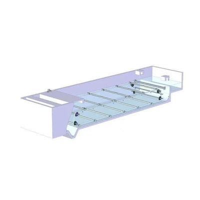 PLC Control เครื่องขูดตะกรันที่ไม่ใช่โลหะ ระบบ Chain Plate Slag Scraper 1-18m