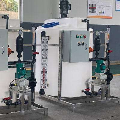 ระบบการจ่ายน้ำหล่อเย็นด้วยสารเคมีอัตโนมัติ 5000l/H