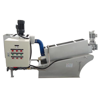 8 กก./ชม. Volute Sludge Dehydrator System สำหรับการบำบัดน้ำเสียแบบตะกอนแยกน้ำ