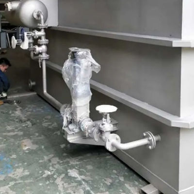 เครื่องลอยอากาศละลายเหล็กกล้าคาร์บอน 100T / D สำหรับระบบกรองน้ำเสีย
