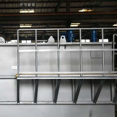 เครื่องลอยอากาศละลายเหล็กกล้าคาร์บอน 100T / D สำหรับระบบกรองน้ำเสีย