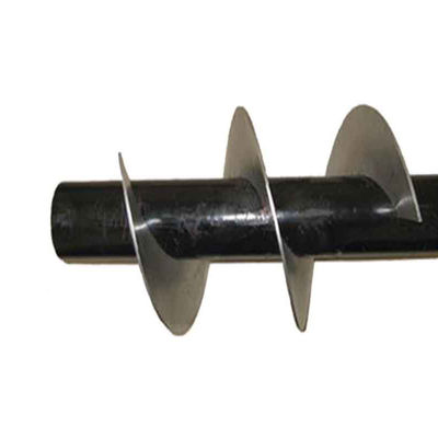 5t / H SS316 สายพานลำเลียงแบบสกรูไร้เพลาสำหรับโคลนสำหรับการบำบัดน้ำเสีย