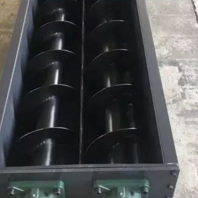 5t / H SS316 สายพานลำเลียงแบบสกรูไร้เพลาสำหรับโคลนสำหรับการบำบัดน้ำเสีย
