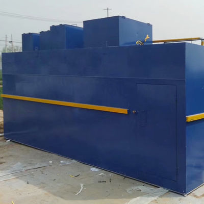 SS304 MBR MBBR เครื่องจักรโรงงานบำบัดน้ำเสียอุตสาหกรรม 100m3 / D เป็นมิตรกับสิ่งแวดล้อม