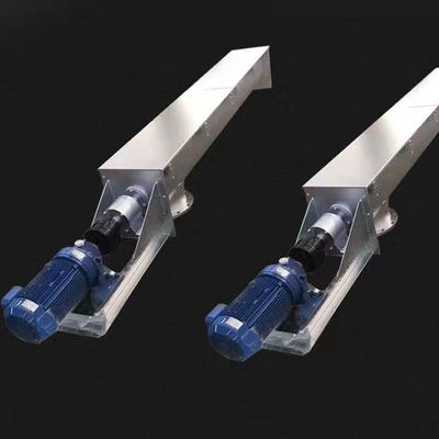 การปรับแต่ง 304SS Shaftless Screw Conveyor Shaftless Spiral Conveyor