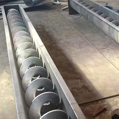 การปรับแต่ง 304SS Shaftless Screw Conveyor Shaftless Spiral Conveyor