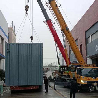500m3 / D 304SS Mbr System Integration อุปกรณ์บำบัดน้ำเสียปรับแต่งได้