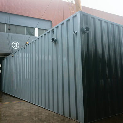 500m3 / D 304SS Mbr System Integration อุปกรณ์บำบัดน้ำเสียปรับแต่งได้