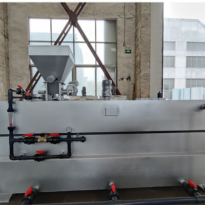 5000L/H ระบบการจ่ายสารแบบผงอัตโนมัติ PAC Dosing System การบำบัดน้ำ