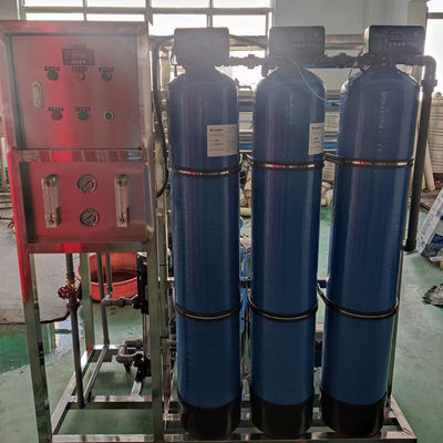 ISO9001 500lph เครื่องกรองน้ำระบบ Reverse Osmosis สำหรับดื่ม