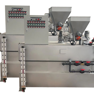 ระบบบำบัดน้ำอัตโนมัติ กรด เบส เกลือ Dosing System 500L-500000L