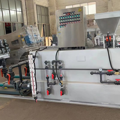ระบบบำบัดน้ำอัตโนมัติ กรด เบส เกลือ Dosing System 500L-500000L