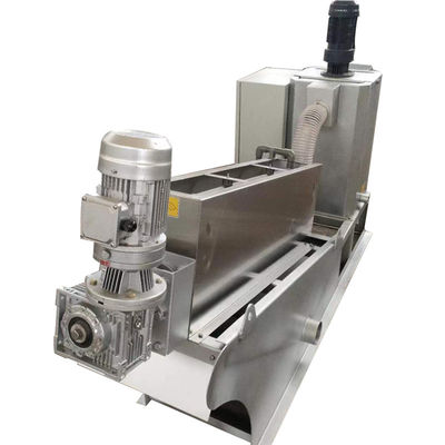 1-2500kgs / H Volute Sludge Dehydrator Multi Disk Screw กดเครื่องแยกกากตะกอน