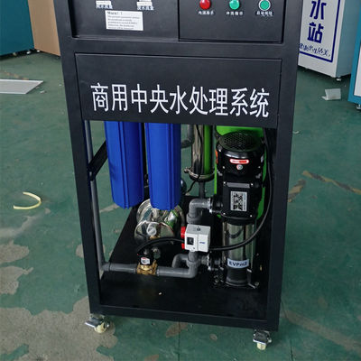 การปรับแต่ง 250LPH ระบบน้ำ Reverse Osmosis ระบบกรองน้ำ RO ในประเทศ