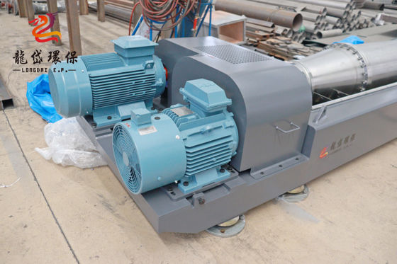 ประสิทธิภาพเหล็กไร้สแตนเลสความเร็วสูง centrifuge decanter สําหรับแยกน้ํามัน