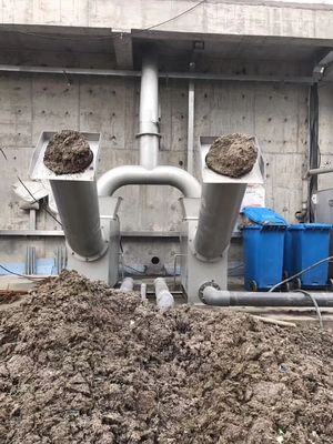1.2m3 / h ตัวกรองสกรูกด, 200mm Sludge Screw Press