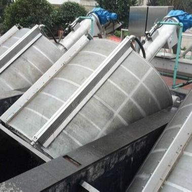 น้ำเสียหน้าจอกลองโรตารี่ 2600 มม. หน้าจอหมุนกลองแบบหมุน 10 เมตร