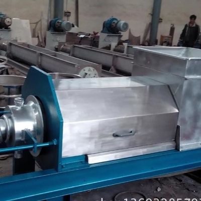 ระบบบำบัดน้ำเสียแบบสกรูกดระบบเพลาประเภทสายพานกด Dewatering 6.5m3/H