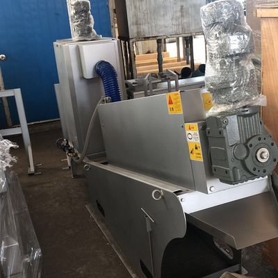 45m3 / h สกรู Dewatering เครื่อง Dewatering เหล็กคาร์บอน Dewatering สกรูกดเครื่อง