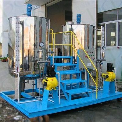 เทศบาล 4000L/h อัตโนมัติ Dosing Machine Carbon Steel
