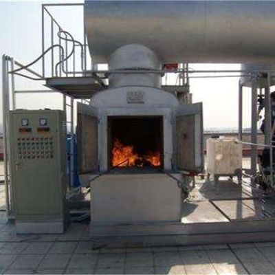 เครื่องเผาขยะ 5Kw เครื่องควบคุมอุณหภูมิแบบปรับได้