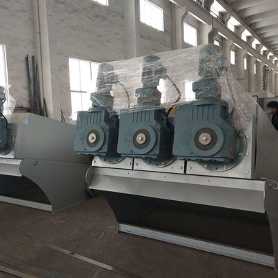 9.0m3 / h Sludge Dewatering Machine, ระบบขจัดน้ำออกจากตะกอนปิโตรเคมี