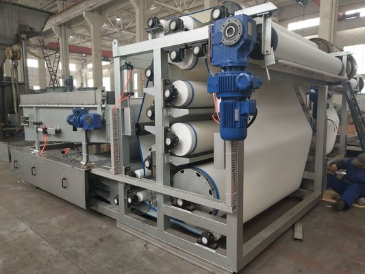 กดสกรู Dewatering Sludge 1500mm, ISO Sludge Dewatering Equipment น้ำเสีย
