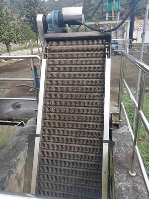 หน้าจอบาร์สแตนเลสเครื่องกล 3.0KW หน้าจอบาร์น้ำเสียน้ำเสีย