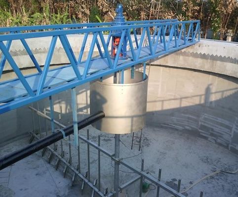 ระบบขูดตะกอนแบบสะพานเต็มปริมณฑลไดรฟ์ชุบสังกะสี