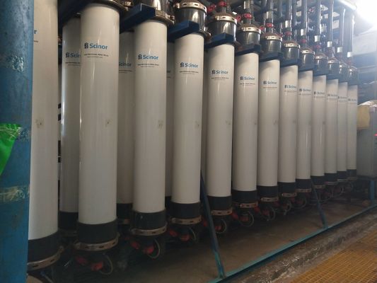 อุปกรณ์เครื่องกรองน้ำอุตสาหกรรม Ultrafiltration Membrane Filaments