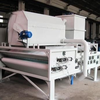 เครื่องกรองกากตะกอนสายพานแบบโรตารี่แบบโรตารี่แบบกด 500mm 5m3 / H
