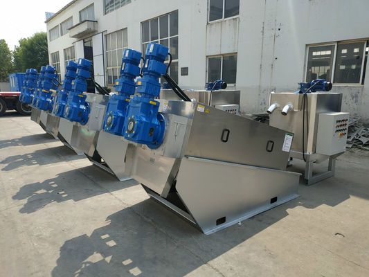 ขัดโลหะผสมเหล็กตะกอน Dewatering Machine Socket Pan Head Type